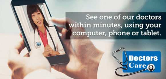 See one of our doctors within minutes, using your computer, phone, or tablet